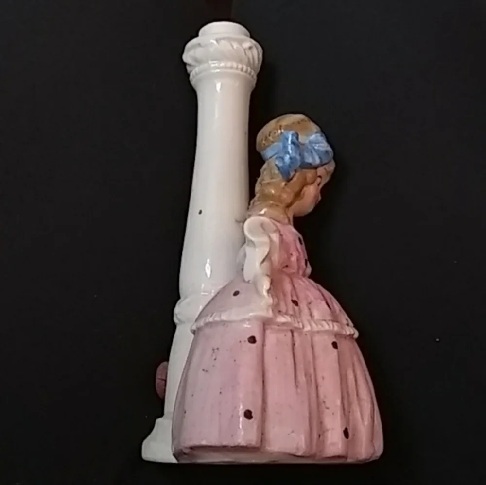 Vintage Figural Girl Flower Vase | EUC | Germany